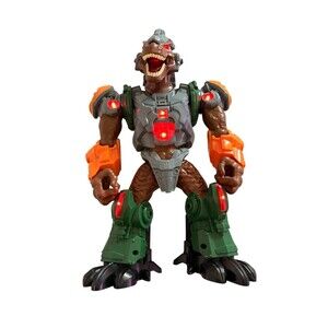 Adventure Force Rexobot Combat Robot Action Figure with Lights & Sounds 13"
